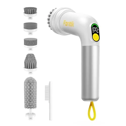 Fanttik G9 Cordless Electric Spin Scrubber 5-Brush-Head Kit