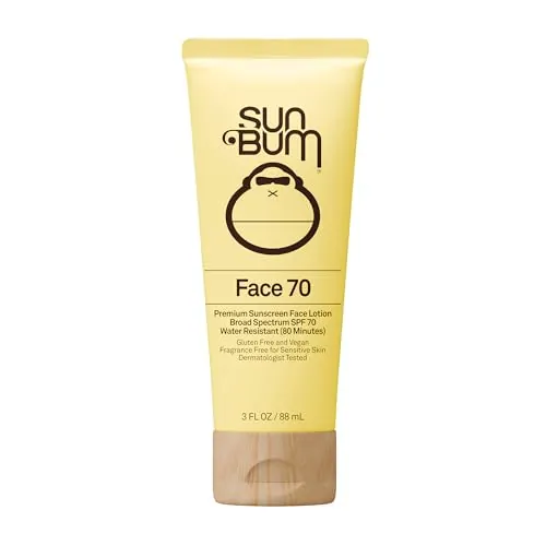 Sun Bum Original SPF 70 Sunscreen Face Lotion (3 oz)