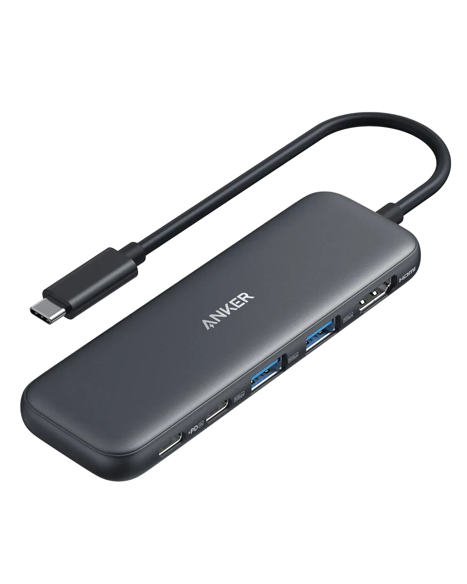 Anker 332 5-in-1 USB-C Hub w/ HDMI, 2x USB A, 2x USB-C