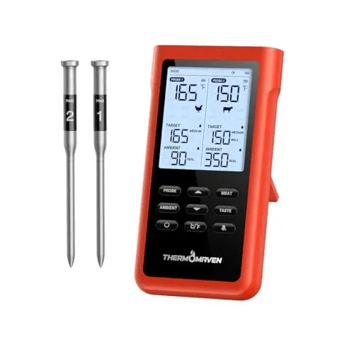 ThermoMaven X2 Wireless Meat Thermometer w/ 2 Probes