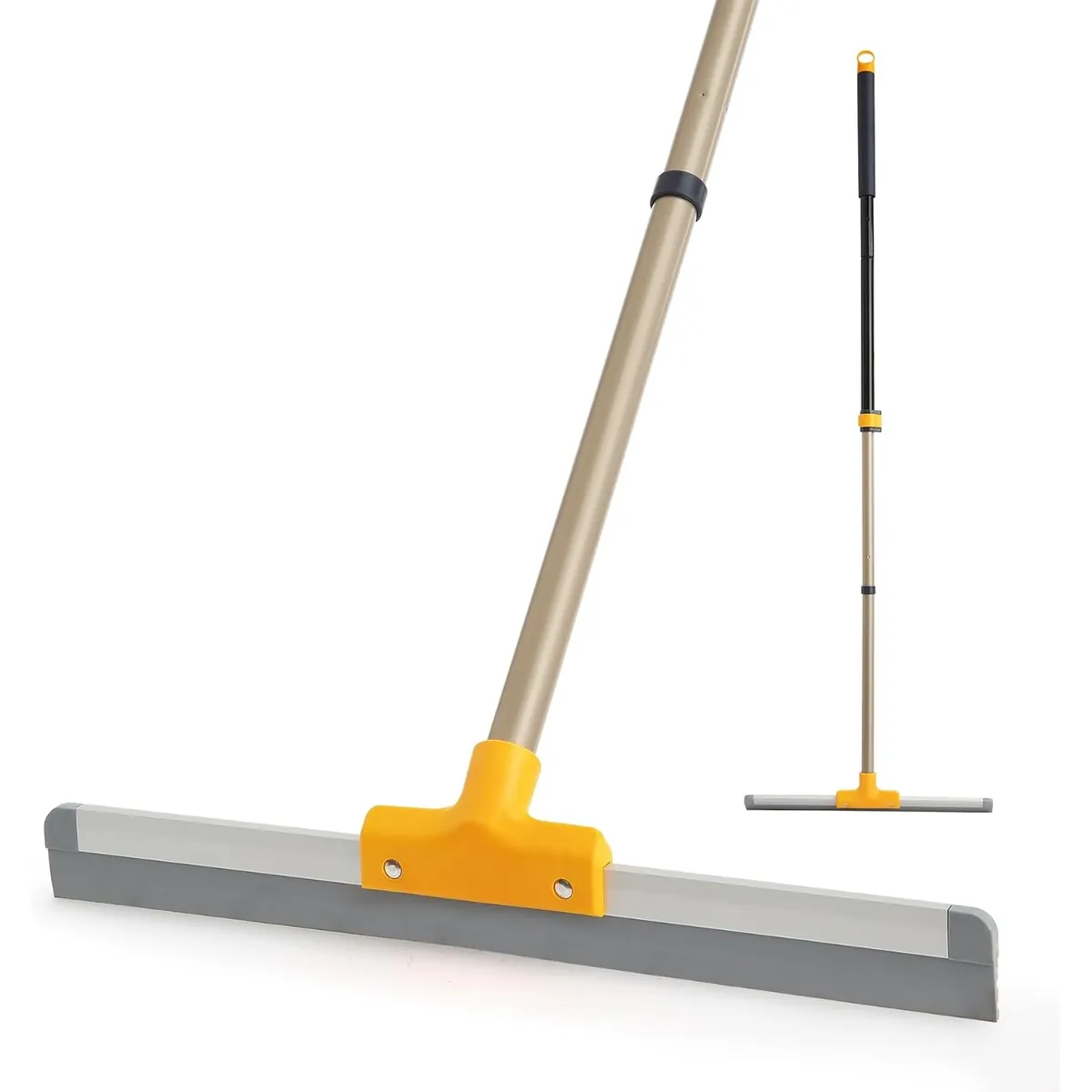 Yocada Rubber Floor Squeegee TPR Blade Scrubber