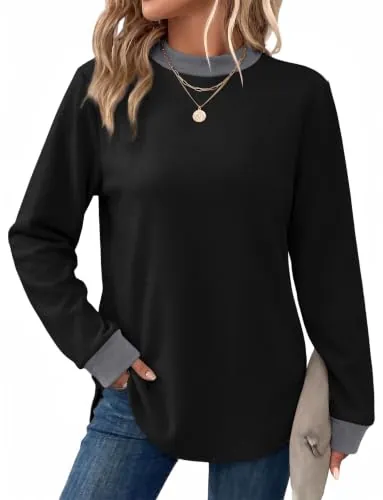 Mock Neck Sweatshirts