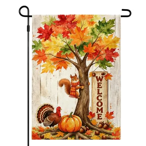 Welcome Fall Garden Flag