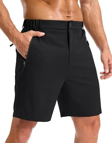 Pudolla Men's Lightweight Quick-Dry Shorts