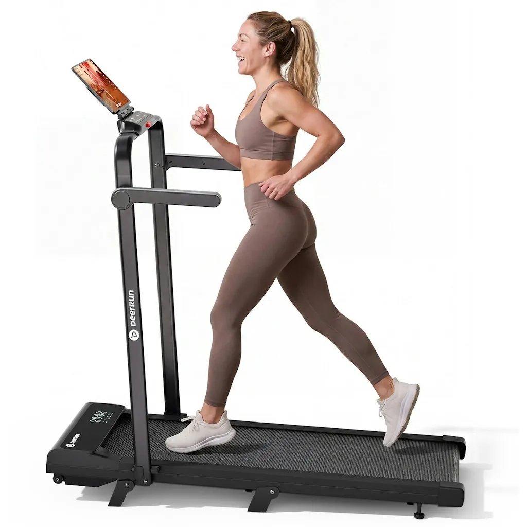 DeerRun A6 Plus 2-in-1 Foldable Incline Treadmill