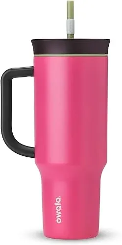 40-Oz Owala Stainless Steel Tumbler (Bunny Hop)