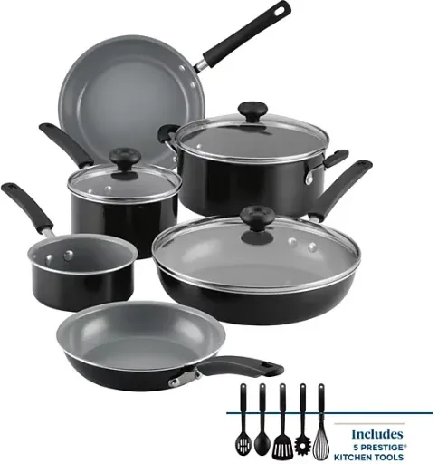 14-Piece Farberware Easy Clean Pro Ceramic Nonstick Cookware Set