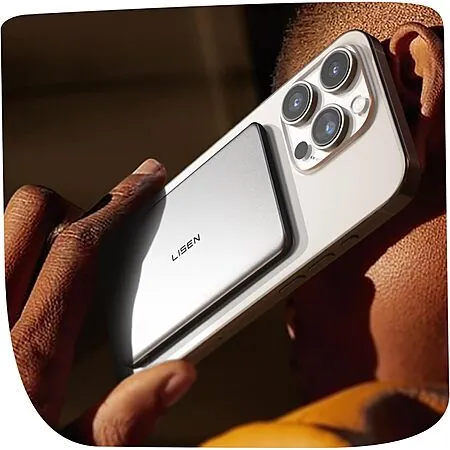 5000mAh LISEN Ultra Slim MagSafe Portable Power Bank