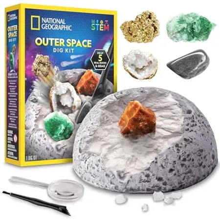 National Geographic Outer Space Gemstone Dig Kit