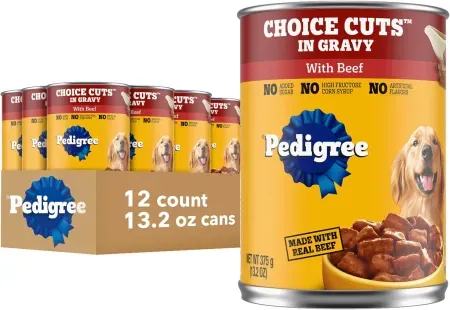 12-Count 13.2-Oz Pedigree Choice Cuts Wet Dog Food in Gravy