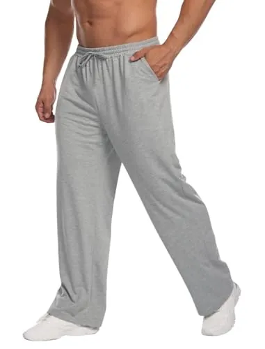 Deyeek Men's Straight Leg Sweatpants
