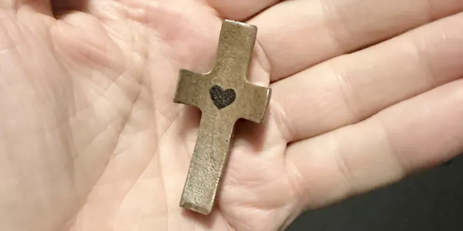 Wooden Fidget Cross