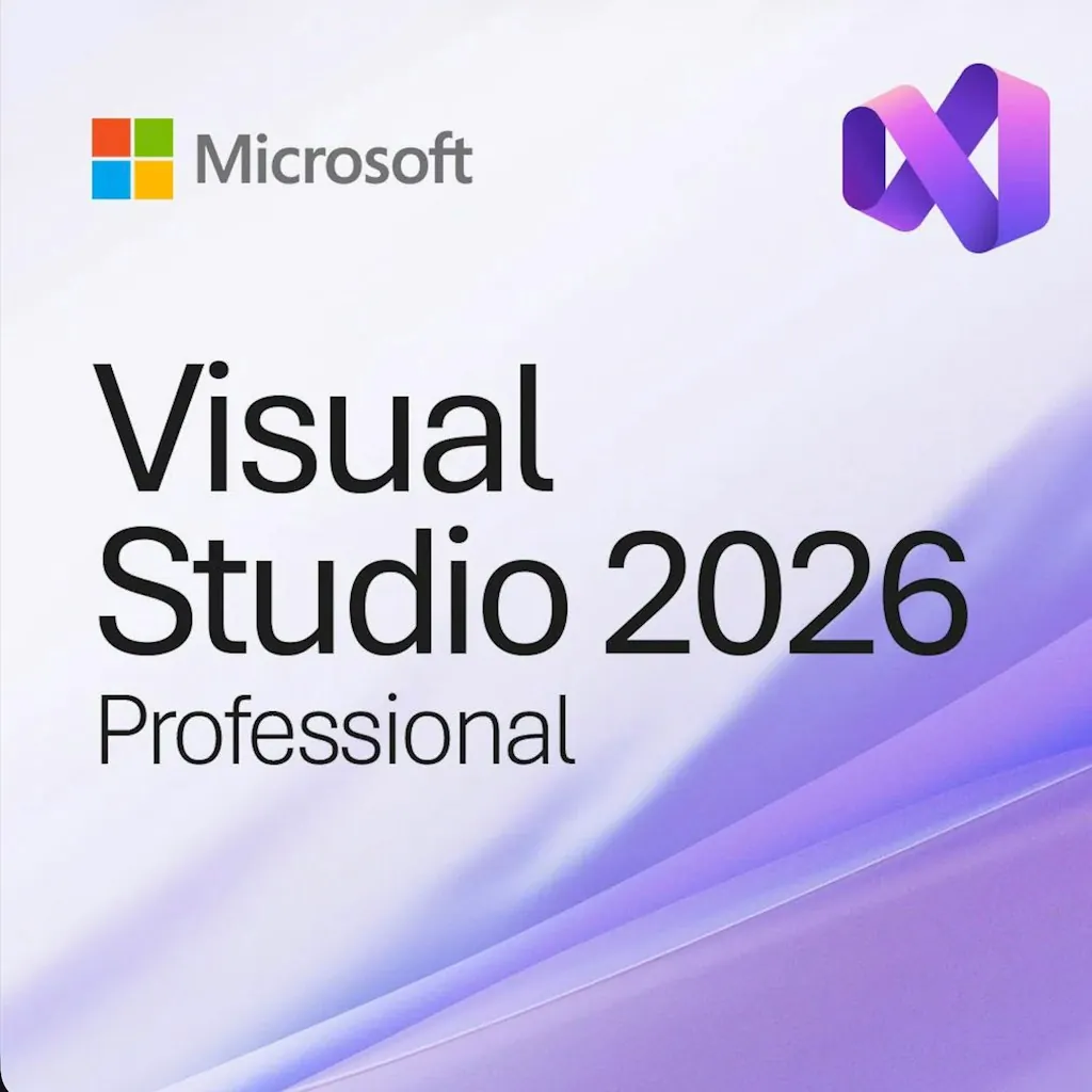 Microsoft Visual Studio 2026 Professional 1-PC Lifetime License