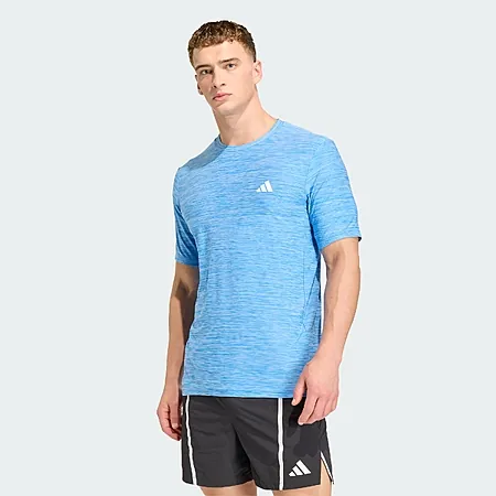 Men's adidas Workout Essentials Flex T-Shirt (Ray Blue Mel)