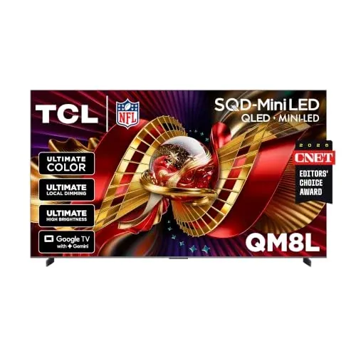TCL 98" 4K UHD SQD-Mini LED Smart TV with Google TV
