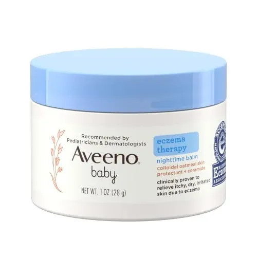 1-Oz Aveeno Baby Eczema Therapy Nighttime Balm (Fragrance Free)