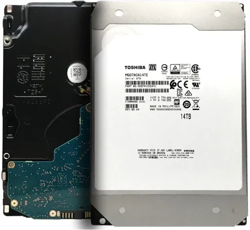 (Certified Refurbished) Toshiba 14TB MG07ACA14TE 7200RPM SATA 6.0Gb/s 3.5" Internal Enterprise HDD