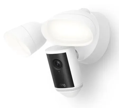 Ring Floodlight Cam 4K Pro (White, Wired, 1 camera)