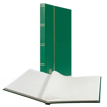 Lighthouse 32-Page Hard Cover Stockbook for Stamp Collectors