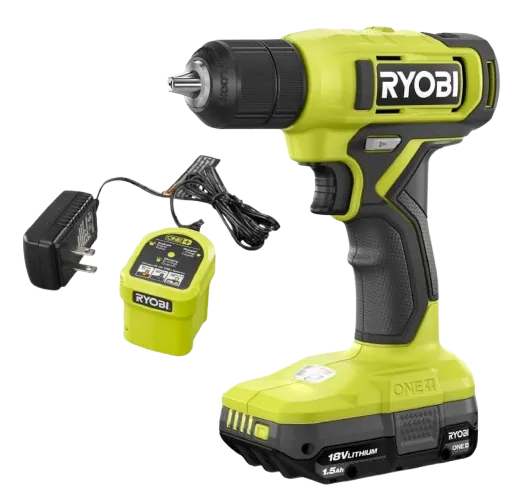 Ryobi ONE+ 18V Cordless 3/8" Drill/Driver Kit
