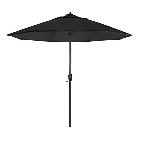 California Umbrella 9' Round Aluminum Outdoor Deck, Pool or Patio Umbrella