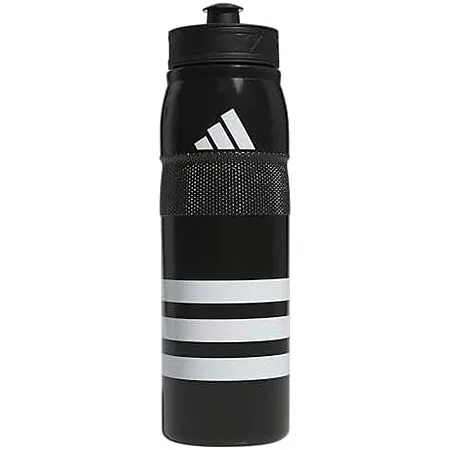 28-oz adidas Stadium Refillable Plastic Sport Water Bottle (black)