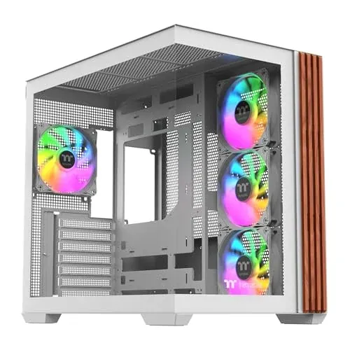 Thermaltake View 380 WS ARGB Mid Tower Chassis with 4x120mm ARGB Lite Fans