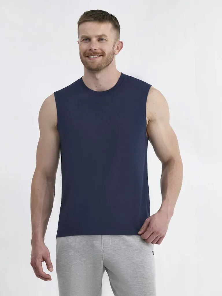 Athletic Works Men's Tri-Blend Muscle Tee