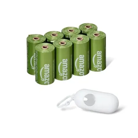 120-Count Amazon Basics Dog Poop Bags
