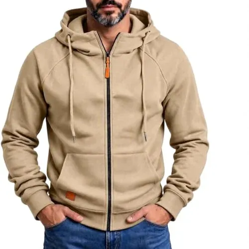 Mens Tactical Hoodies Full Zip