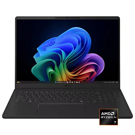 LG Gram Book Laptop: Ryzen AI 445, 16" FHD+ Touch, 16GB RAM, 1TB SSD