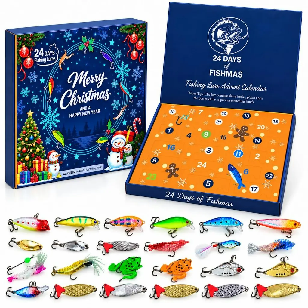 2026 Fishing Lure Advent Calendar