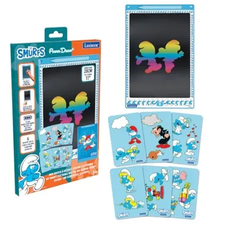 LEXiBOOK Smurfs Magic Slate