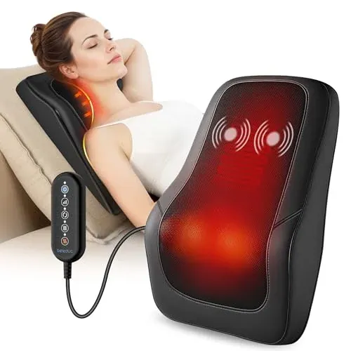 8-Node Beleduc Shiatsu Back & Neck Massager Pillow