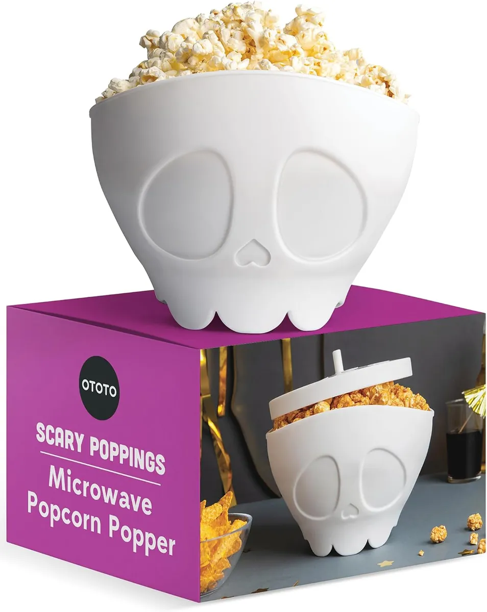 OTOTO Scary Poppins Microwave Popcorn Popper