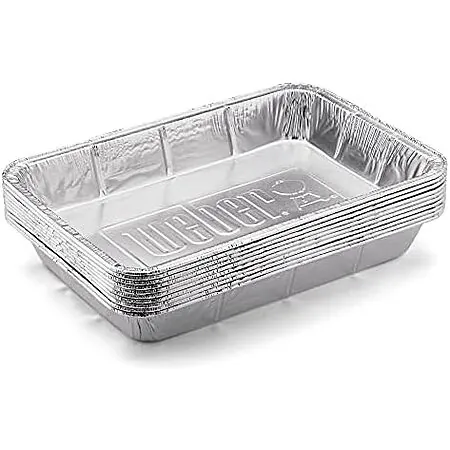 10-Pack Weber Aluminum Drip Pan (Large)