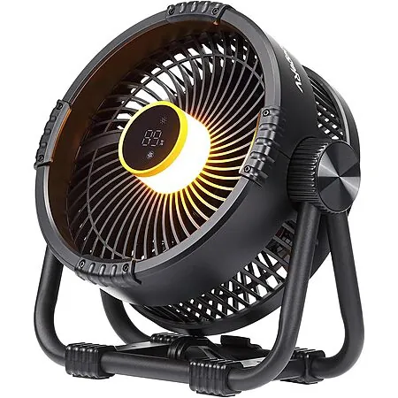 BougeRV 20000mAh Rechargeable Camping Fan w/ Light & App Control