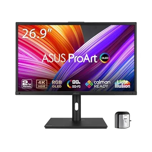 ASUS ProArt PA27DCE-K 27 Inch 4K RGB OLED Professional Monitor