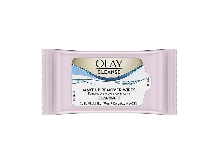 Olay Cleanse Makeup Remover Rose Water 25 Wipes