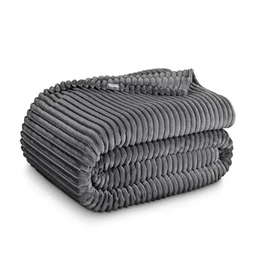 Bare Home Twin/Twin XL Microplush Fleece Blanket 90" x 66"