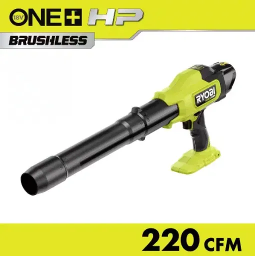 RYOBI ONE+ HP 18V Brushless Cordless 220 CFM Compact Leaf Blower (Tool-Only)