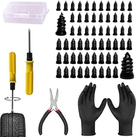 Vipfit 40-Piece Tire Repair Nail Kit