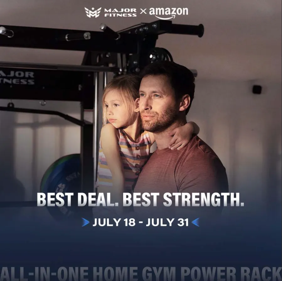 Major Fitness F22 1,600-lb. All-in-One Squat Power Rack