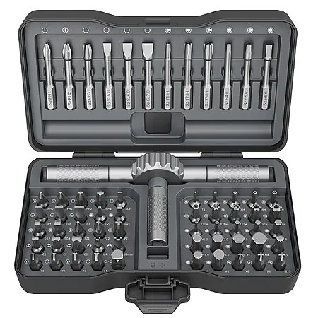 STREBITO 67-in-1 Magnetic Ratcheting Screwdriver Set