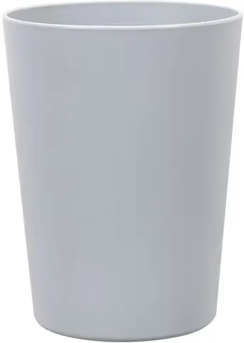 Mainstays Light Gray Round Polypropylene Plastic Tumbler, 18 oz