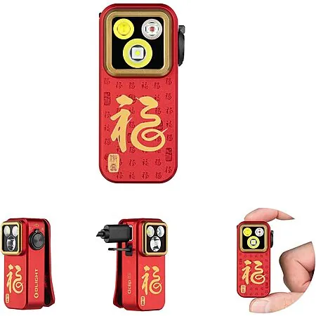 Prime Members: OLIGHT Oclip Pro Rechargeable 500 Lumen EDC Flashlight (Various)