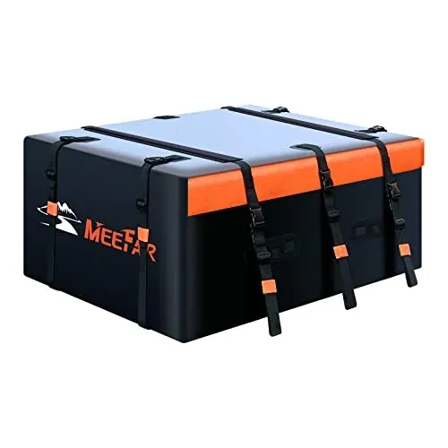 Waterproof Car Roof Bag Rooftop Cargo Carrier, 21 Cubic Feet