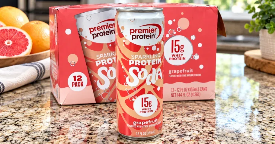 Premier Protein Sparkling Protein Soda 12-Pack