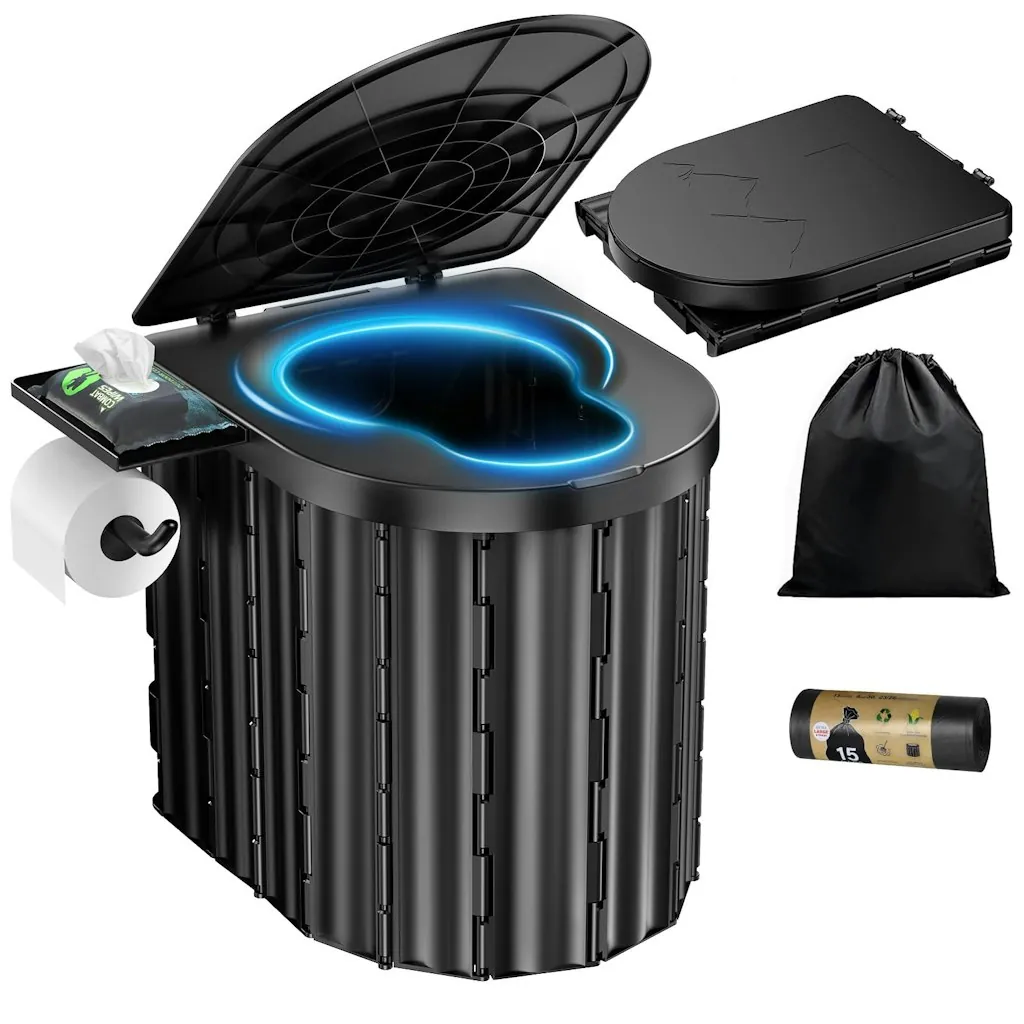 15" Portable Camping Toilet