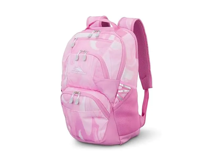 High Sierra Swoop SG Laptop Backpack w/ Drop Protection Pocket & Tablet Sleeve (Aquamarine)